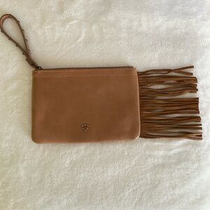 Ariat Zipper fringe pouch